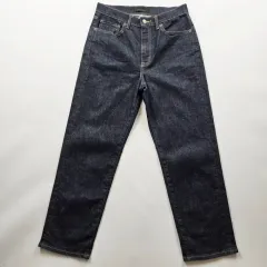 ユニクロ デニム ズボン ストレッチ メンズライク サイズ28 NO 7574