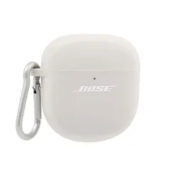 新品 Bose QuietComfort Earbuds II Silicone Case Cover Bose QC EarbudsⅡを保護する シリコンケースカバー アルミ製カラビナ付き ソープストーン
