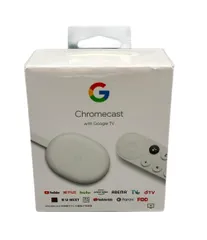 美品 グーグル ストリーミングデバイス Chromecast with Google  TV GA01919-JP Googleのサムネイル