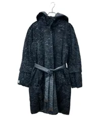 エスマックスマーラ ダウンコート リバーシブル フーデッド ベロア ジャガード レディース SIZE 38 (S) 'S Max Mara