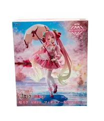 美品 タイトー 初音ミク AMP + 桜ミク 〜桜ドレスver.〜 フィギュア
