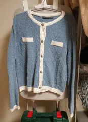 GUESS ゲス GU ジーユー カーディガン - Mサイズブルー (MBL) M