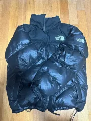 THE NORTH FACE(ザノースフェイス) ホワイトレーベル ノベルティ Nuptse(ヌプシ) ダウン ジャケット 黒