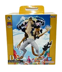 美品 バンダイ ONE PIECE 一番くじ ワンピース 未来島エッグヘッド D賞 MASTERLISE EXPIECE ロブ：ルッチ 覚醒フォルム フィギュア