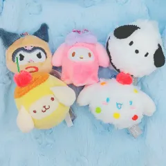 正規品 Sanrio フレンズ たべもの ぬいぐるみ キーホルダー