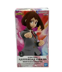 美品 バンダイ 僕のヒーローアカデミア GLITTER＆GLAMOURS 麗日お茶子 フィギュア