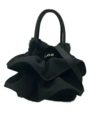 美品 リー 2way ハンドバッグ ショルダーバッグ 斜め掛け フリル レディース Lee