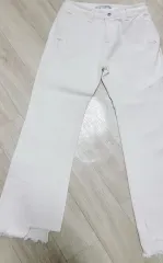 デニム 白 ズボン