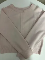 レディース ピンク ニット カーディガン