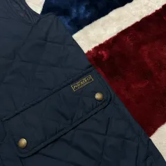 S ポロラルフローレン 軽量ベスト/ネイビー