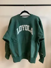 ヴィンテージ 90s USA Champion リバースウィーブ グリーン スウェットシャツ L