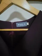 バーガンディー ワンピース