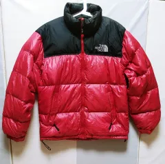 XL THE NORTH FACE(ザノースフェイス) Nuptse(ヌプシ) ダウンジャケット ダークレッド 1210
