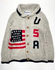 KANATA カナタ アメリカ国旗 カウチン ケージ