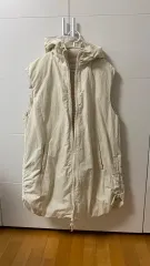 ZARA(ザラ) アイボリー パーカーベストパッド m サイズ