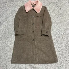 ザ・ハンドメイド ラムファー付き ウールコート