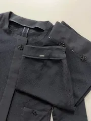 COURREGES 黒 ドット 7 富 セットアップ