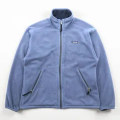Patagonia 90年代 USA製 シンチラ SYNCHILLA フリースジャケット ウィンドプルーフジャケット M ブルー ドローコード ビッグサイズ