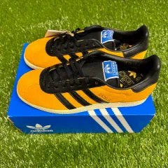 (240) アディダス ガゼル GOLD コア ブラック