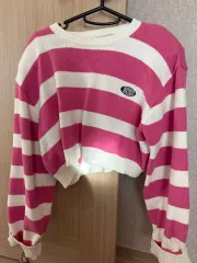 ストライプ ニット