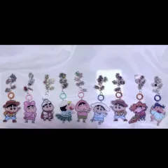 新品 クレヨンしんちゃん アクリル キーリング
