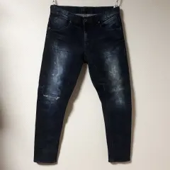 32/バッカルー ディス 補強 スリム バギーフィット デニム/32-1408