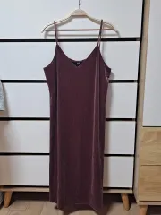 UNIQLO(ユニクロ) レイヤード ベロア ワンピース