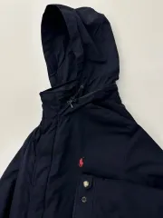 POLO RALPH LAUREN(ポロラルフローレン) ダーク ネイビー フリース ボンバー ジャケット