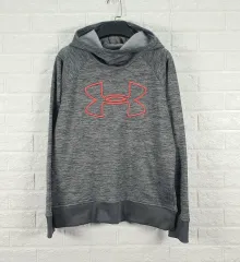 MD UNDER ARMOUR(アンダーアーマー) 裏起毛 フード付きTシャツ