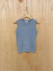 ビームス ボーイ ケーブル編み ニット ベスト