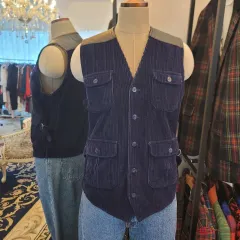 コーデュロイ ベスト