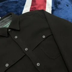 M ウールリッチ ヘビーウール ツーポケット シャツ/ダークブラウン