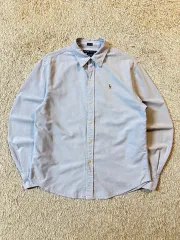 レディース 6 ポロ Ralph Lauren(ラルフローレン) クラシックフィット マルチフォニー オックスフォード シャツ ライトブルー