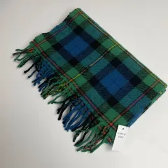 POLO Ralph Lauren（ポロ） ラムズウールチェック マフラー グリーン （ P0022 ）