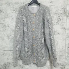 MAJOLICA(日本 ヴィンテージ) ウール混 カーディガン