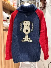 スヌーピー ニット カーディガン