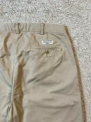 34X32 90s ポロ Ralph Lauren(ラルフローレン) POLO ツータック チノ パンツ ベージュ