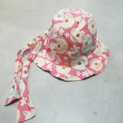 赤ちゃん 離乳する トゥイーン 帽子 61 48cm キンダースペル フラワーピンク バンジー -メール