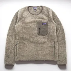 Patagonia ロス ガトス クルー ボア フリース プルオーバー M ブラウン 胸ポケット サイドポケット STY25895 FA22