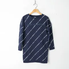 138 /キッズ Karl Lagerfeld(カールラガーフェルド) ロング スウェットシャツ