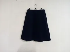 UNIQLO(ユニクロ) ネイビー コーデュロイ スカート