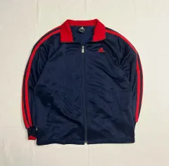 adidas(アディダス) オールドスクール ジャージ ネイビー レッド