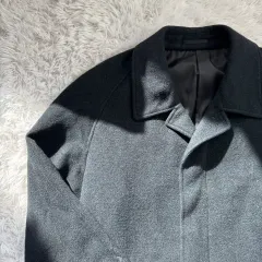 ESCORE 日本 ヴィンテージ アンゴラ コート アンゴラミディコート y2k カジュアルコート