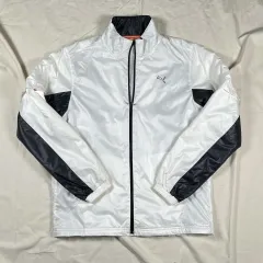 PUMA(プーマ) Puma 半袖 ウインドブレーカー ジップアップ ジャージ ジャケット