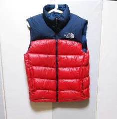 L THE NORTH FACE(ザノースフェイス) ダウンベスト 700 レッド 349