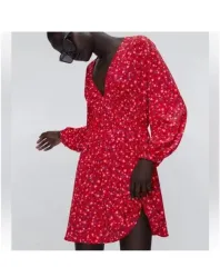 ZARA(ザラ) フラワー パターン ワンピース