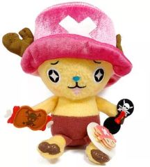 [중고] 봉제 인형 쵸퍼 (루피 & 조로 & 상디) 봉제 인형 ~ Happy Birthday Chopper! ~ [원피스]