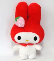 【中古】ぬいぐるみ メロディ(レッド) いちごBIG×BIGぬいぐるみ 「マイメロディ」