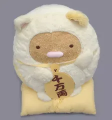 【中古】ぬいぐるみ とんかつ まねきねこぬいぐるみXL 「すみっコぐらし」