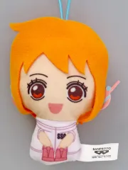 【中古】ぬいぐるみ ナミ みにぬいぐるみエッグヘッド～ルフィ・チョッパー・ウソップ・ナミ～ 「ワンピース」